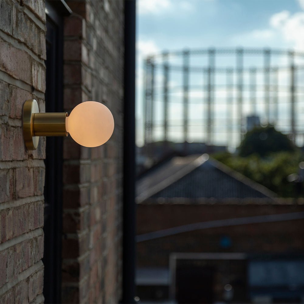 Tala US · Lochan Wall Light in Brass + Sphere III | socius design in Rochester, MN