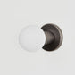 Tala US · Lochan Wall Light in Graphite + Sphere III | socius design in Rochester, MN