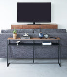 Yamazaki Home · Long Steel Console Table · Yamazaki Home | socius design in Rochester, MN
