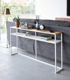 Yamazaki Home · Long Steel Console Table · Yamazaki Home | socius design in Rochester, MN