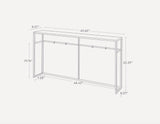 Yamazaki Home · Long Steel Console Table · Yamazaki Home | socius design in Rochester, MN