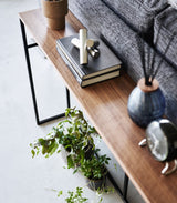 Yamazaki Home · Long Steel Console Table · Yamazaki Home | socius design in Rochester, MN