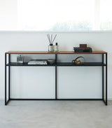 Yamazaki Home · Long Steel Console Table · Yamazaki Home | socius design in Rochester, MN