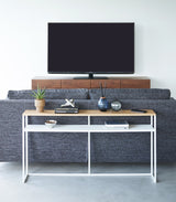 Yamazaki Home · Long Steel Console Table · Yamazaki Home | socius design in Rochester, MN