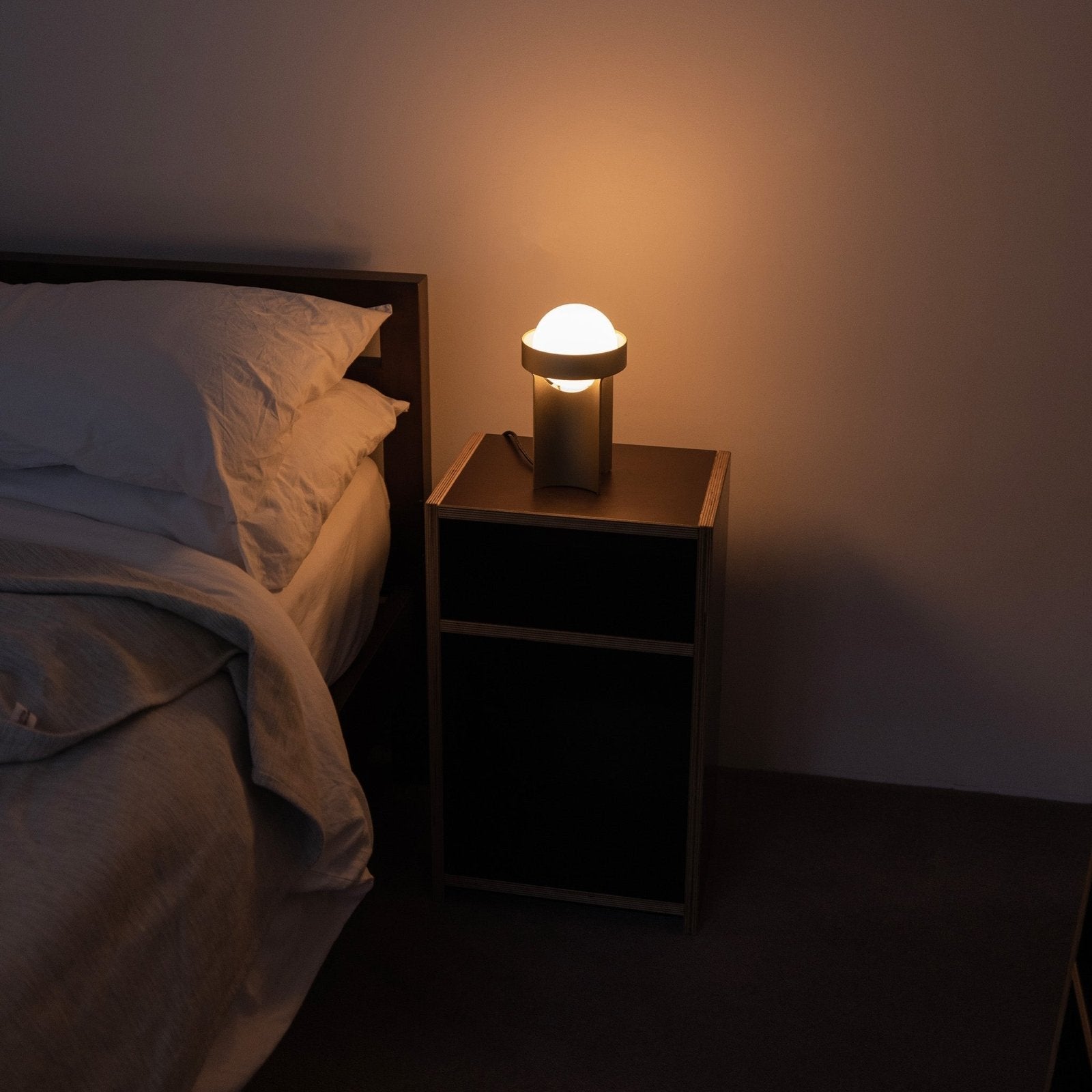 Tala US · Loop Table Lamp in Dark Grey + Sphere III | socius design in Rochester, MN