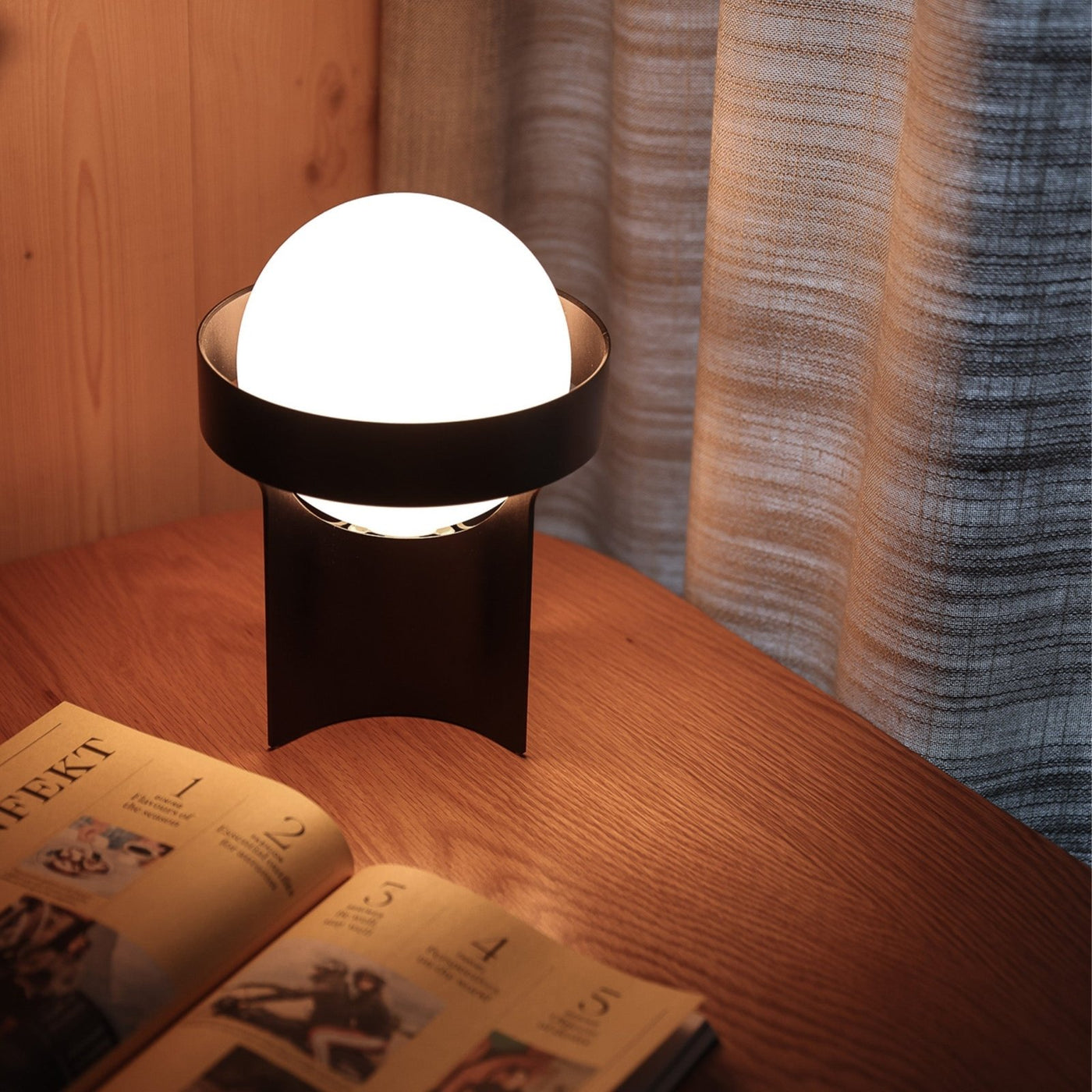 Tala US · Loop Table Lamp in Dark Grey + Sphere IV | socius design in Rochester, MN