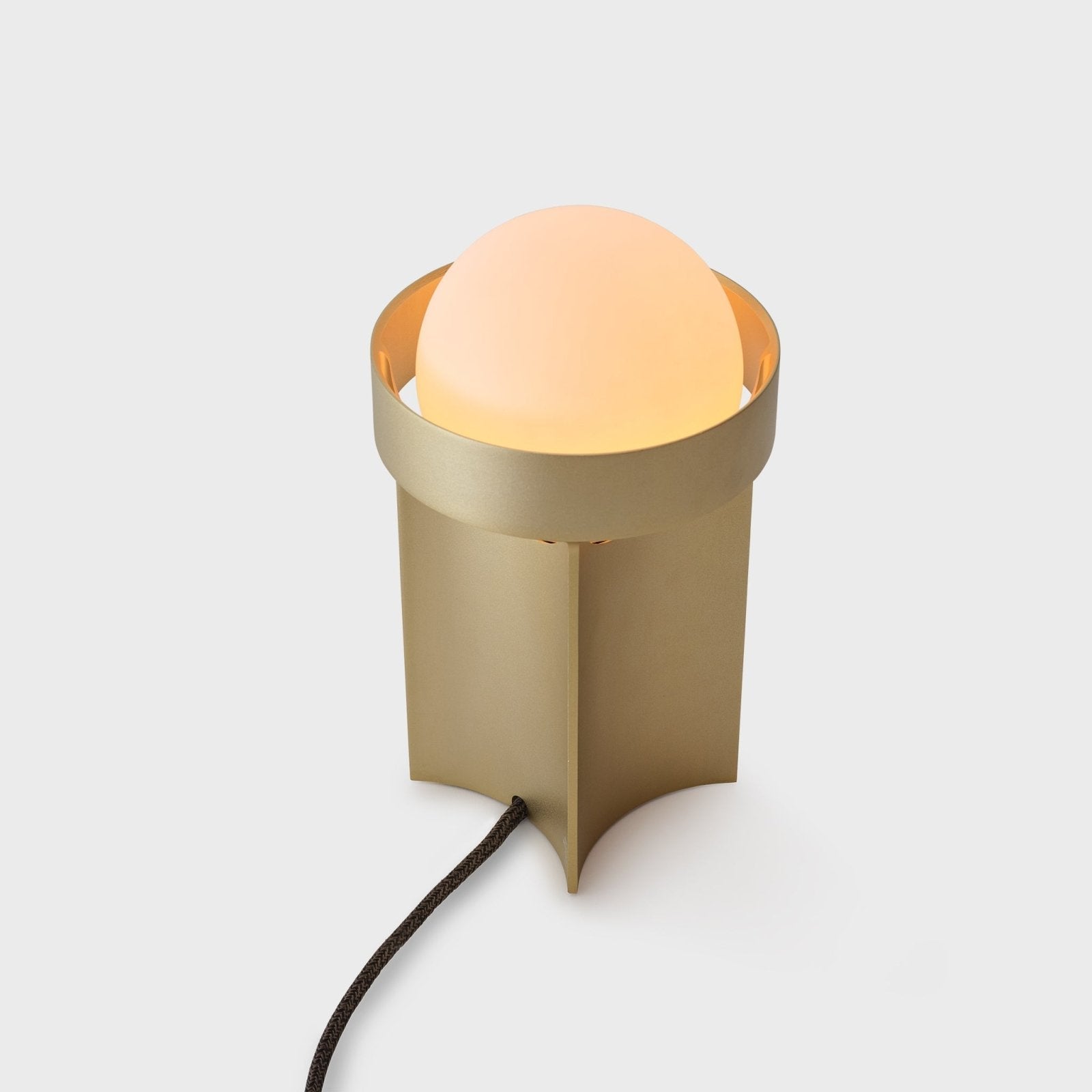 Tala US · Loop Table Lamp in Gold + Sphere III | socius design in Rochester, MN