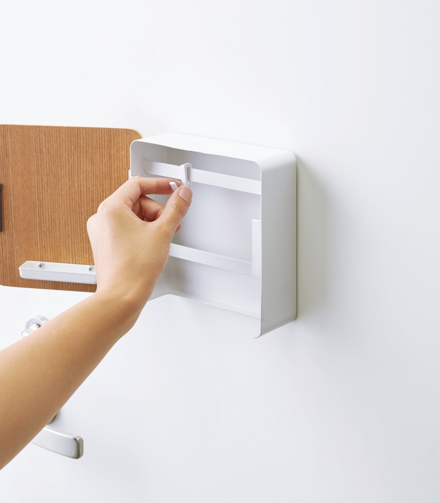 Yamazaki Home · Magnetic Key Cabinet in Steel + Wood | socius design in Rochester, MN