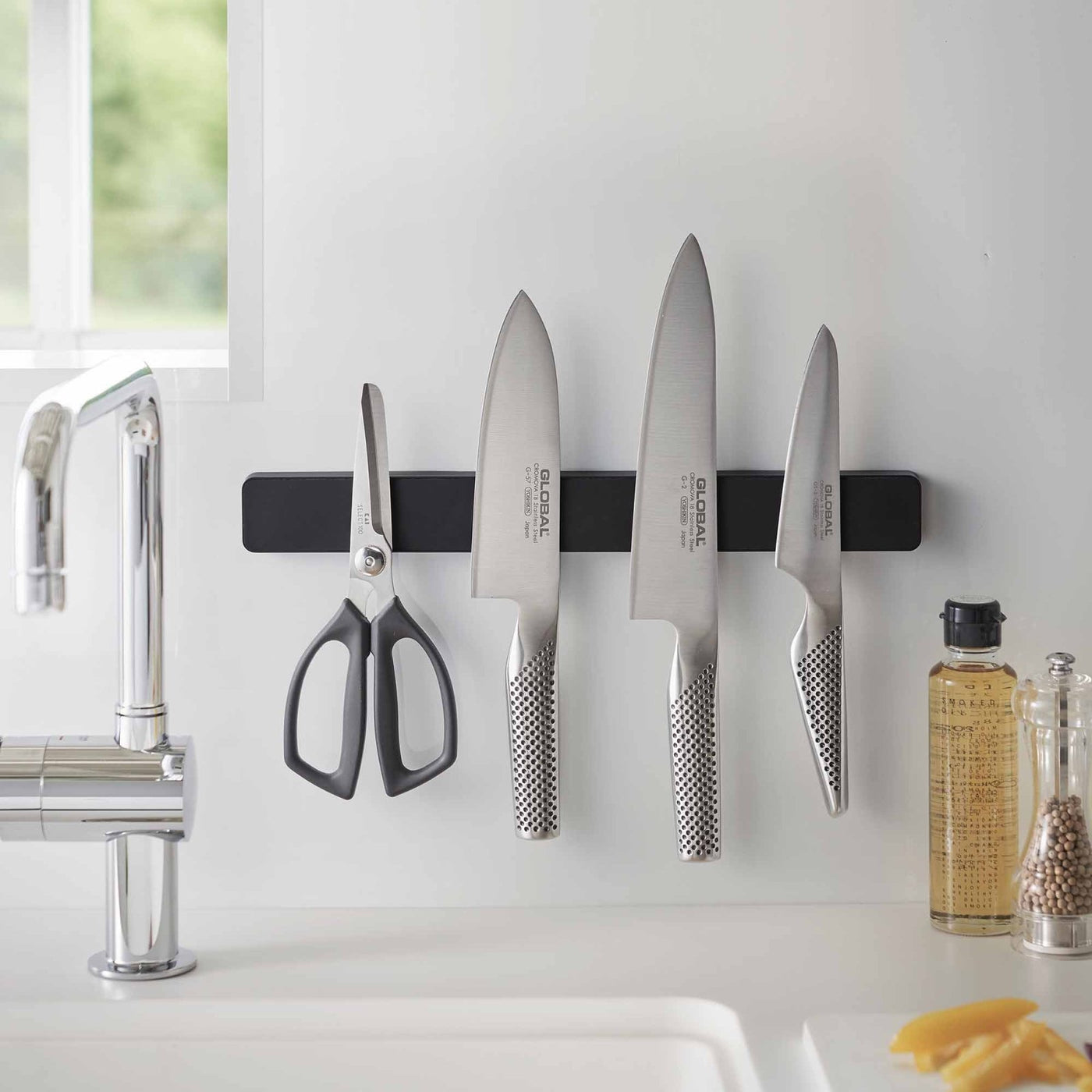 Yamazaki Home Magnetic Knife Rack | socius design shop | Rochester, MN (Black)