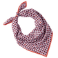 Block Shop · Maroon Hearts Square Scarf | socius design in Rochester, MN