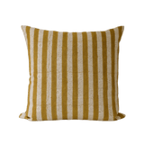 Soil to Studio · Maya Hand Block - printed Linen Pillow · Khaki Sage | socius design in Rochester, MN