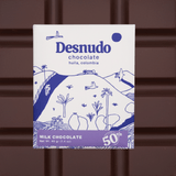 Desnudo Coffee · Milk Chocolate Bar · 50% Huila | socius design in Rochester, MN