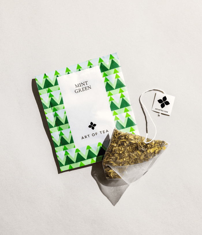 Art of Tea · Mint Green Eco Teabag Sachets | socius design in Rochester, MN