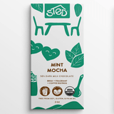 Sted Chocolate · Mint Mocha Dark Milk Chocolate Bar | socius design in Rochester, MN
