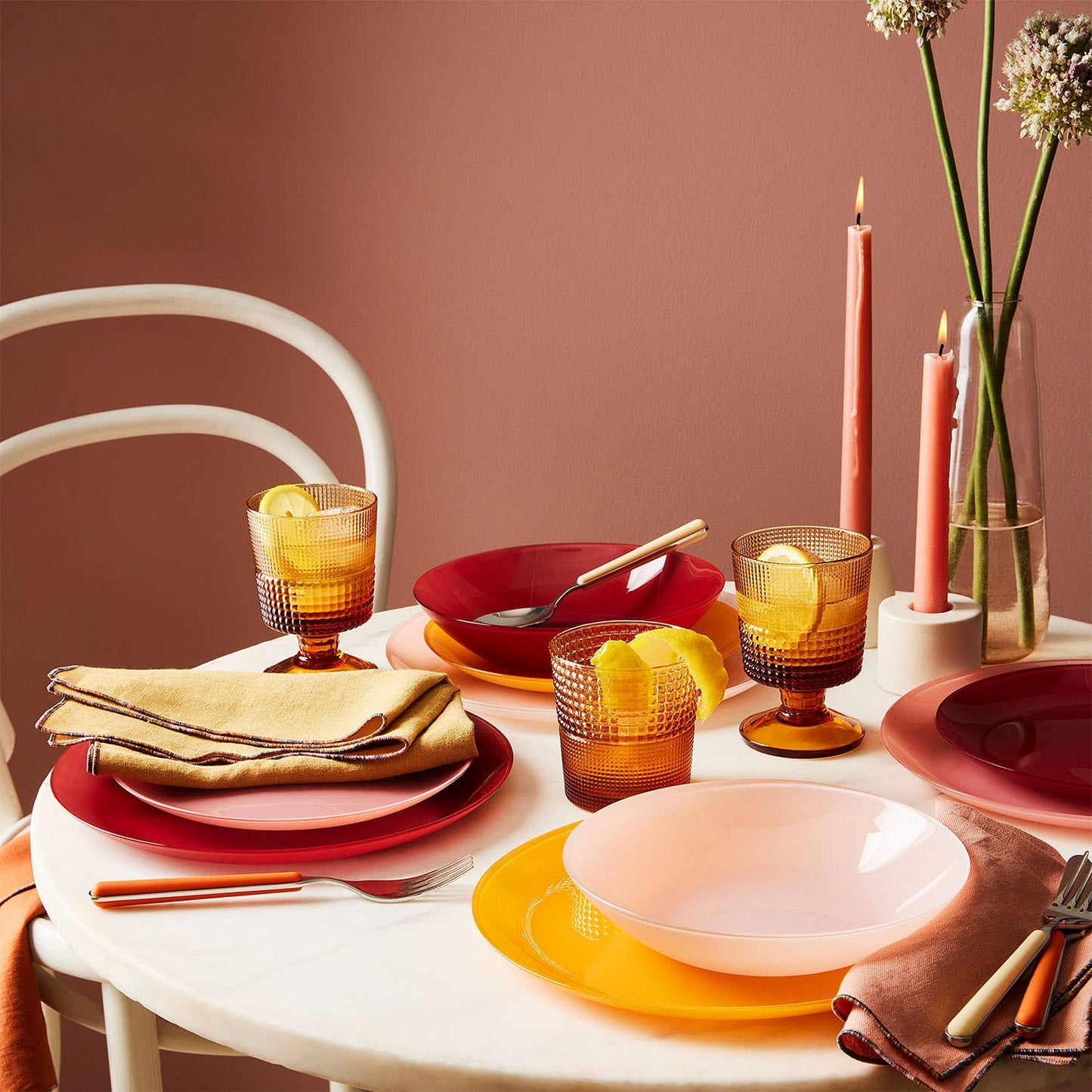 ATELIER SAUCIER · Mix - and - Match Chroma Reclaimed Fabric Napkin Set (6) | socius design in Rochester, MN