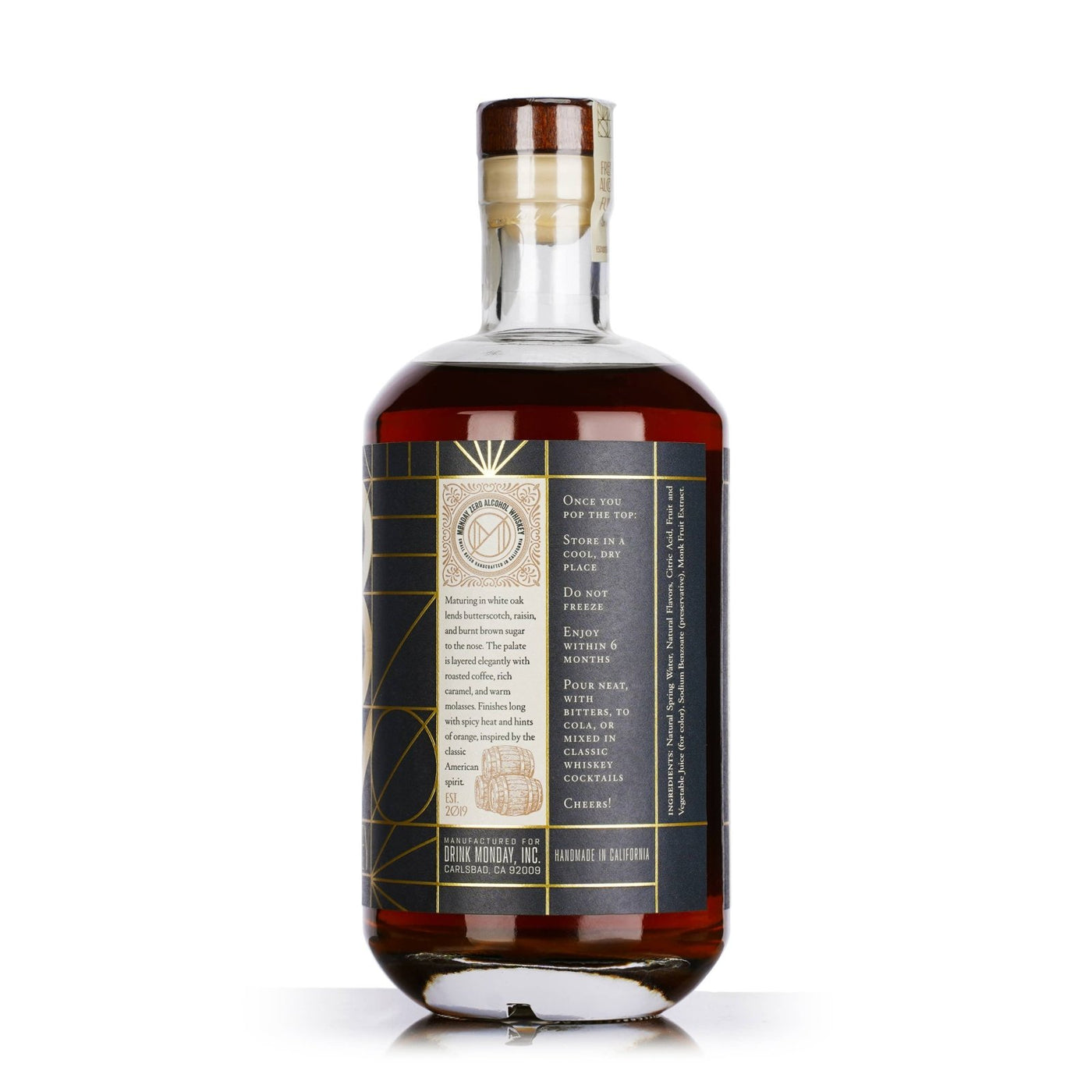 Drink Monday Inc. · Monday Non - Alcoholic Whiskey | socius design in Rochester, MN
