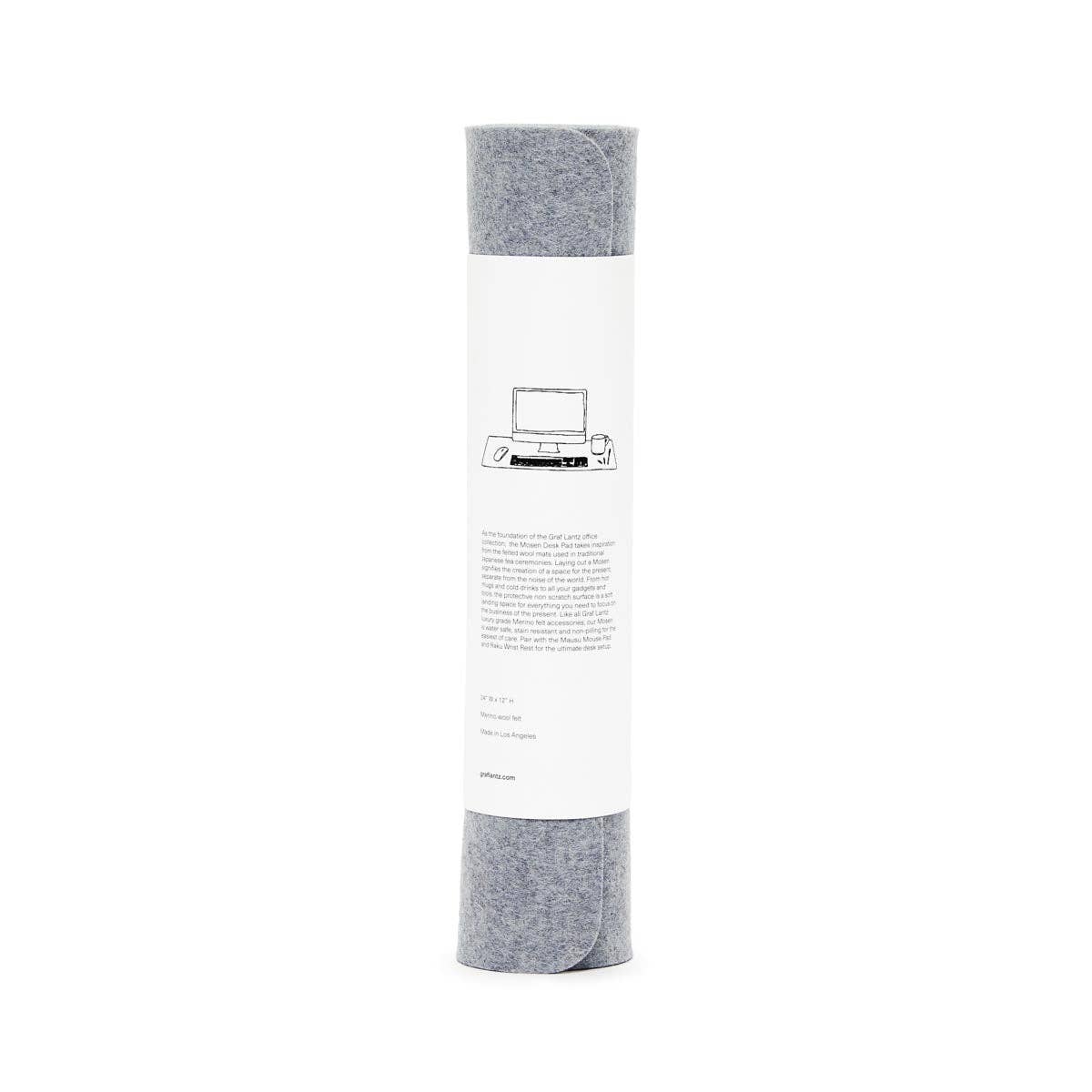 Mosen Medium Merino Wool Felt Desk Pad · Graf Lantz
