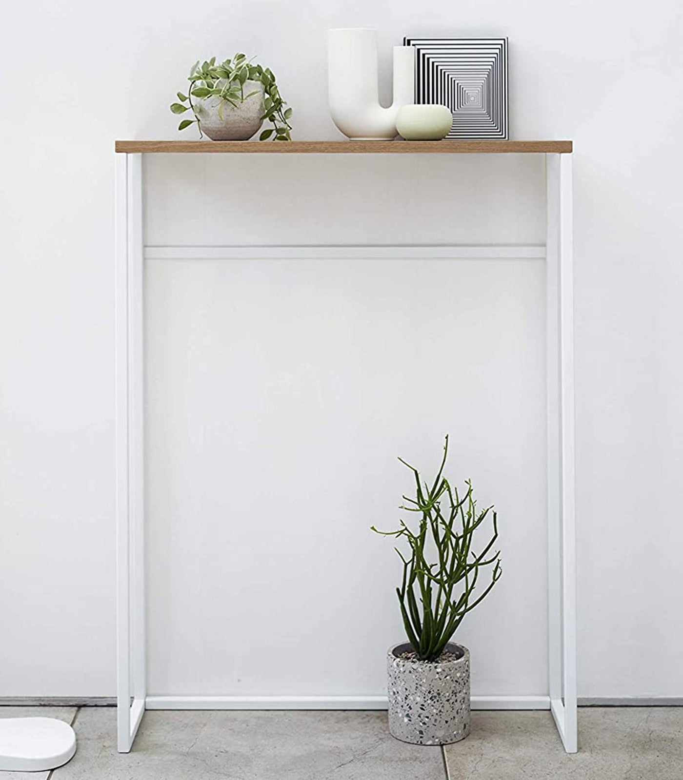 Yamazaki Home · Narrow Entryway Console Table (32" H) - Steel | socius design in Rochester, MN