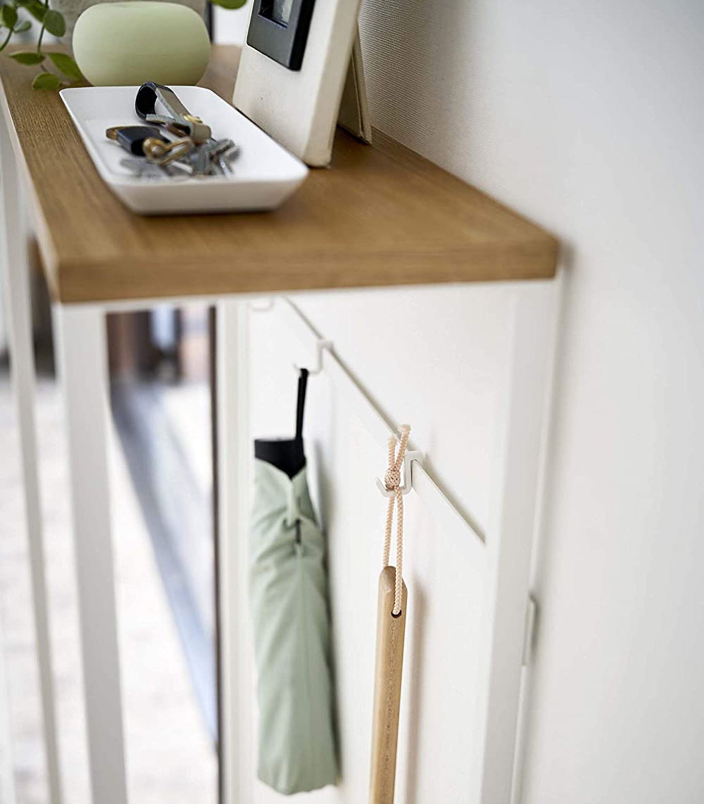 Yamazaki Home · Narrow Entryway Console Table (32" H) - Steel | socius design in Rochester, MN