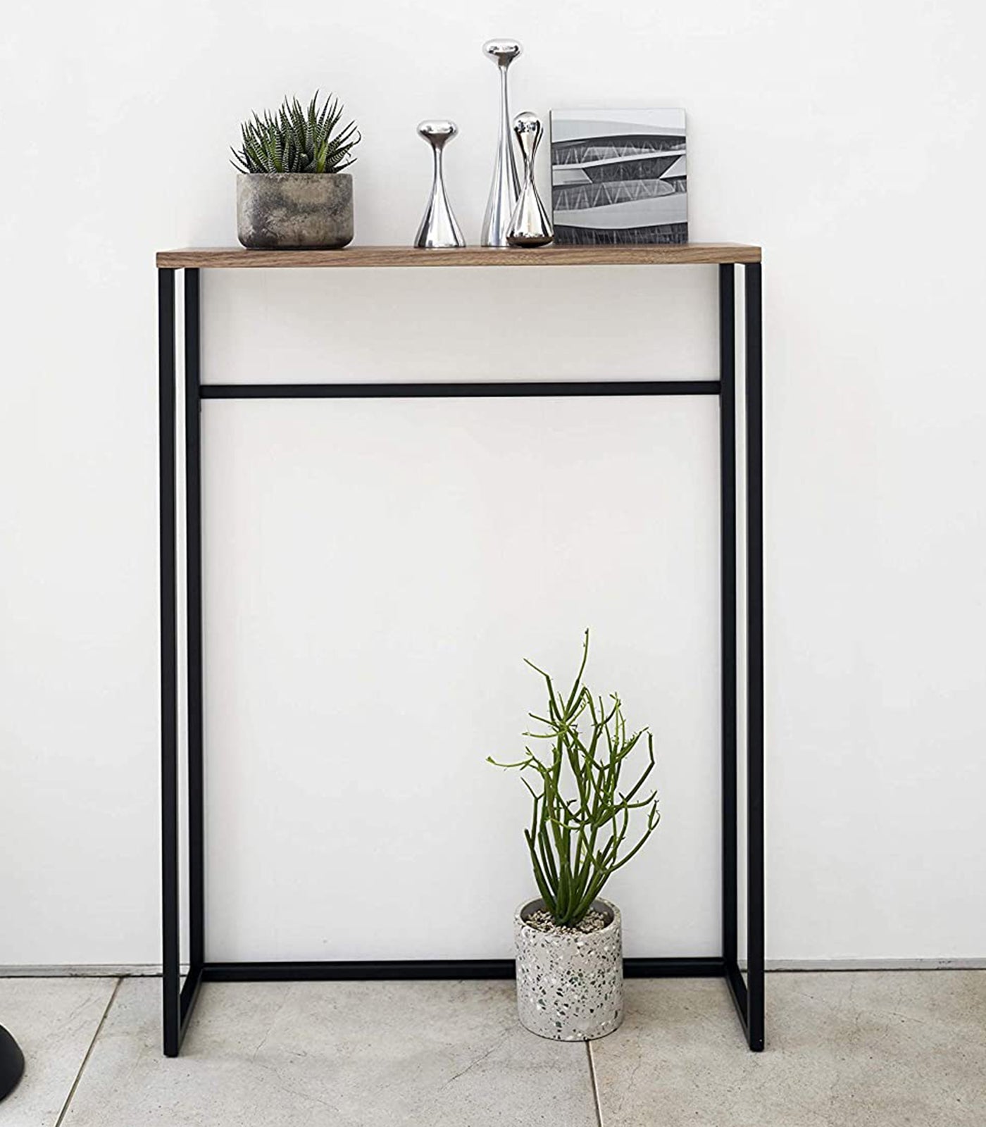 Yamazaki Home · Narrow Entryway Console Table (32" H) - Steel | socius design in Rochester, MN