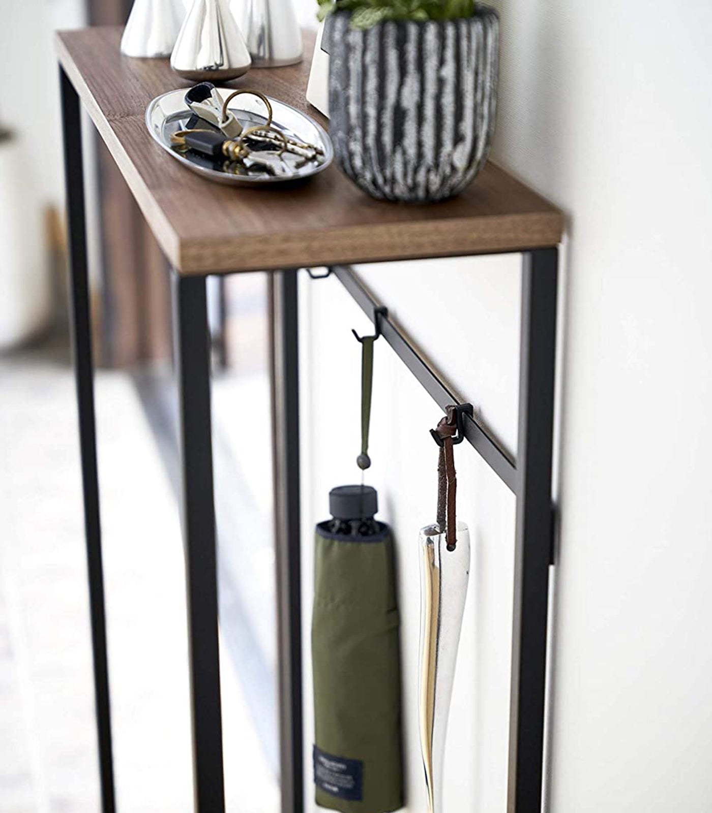Yamazaki Home · Narrow Entryway Console Table (32" H) - Steel | socius design in Rochester, MN