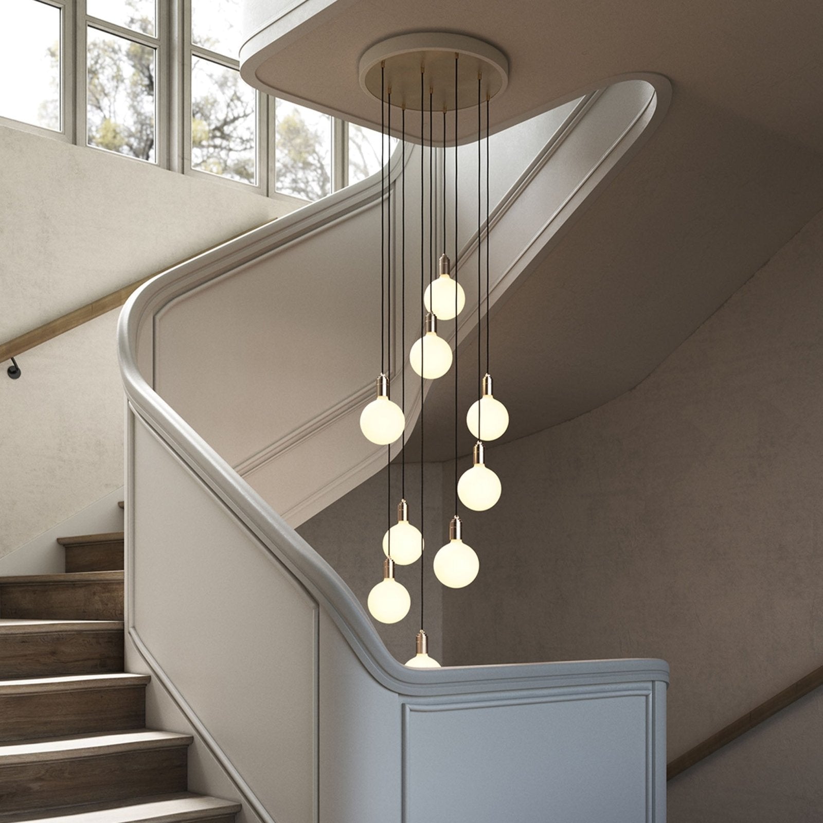 Tala US · Nine Pendant in Brass + Sphere IV | socius design in Rochester, MN