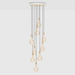 Tala US · Nine Pendant in Brass + Voronoi II | socius design in Rochester, MN