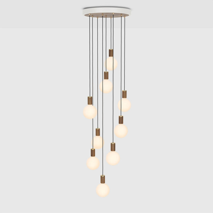 Tala US · Nine Pendant in Walnut + Sphere IV | socius design in Rochester, MN