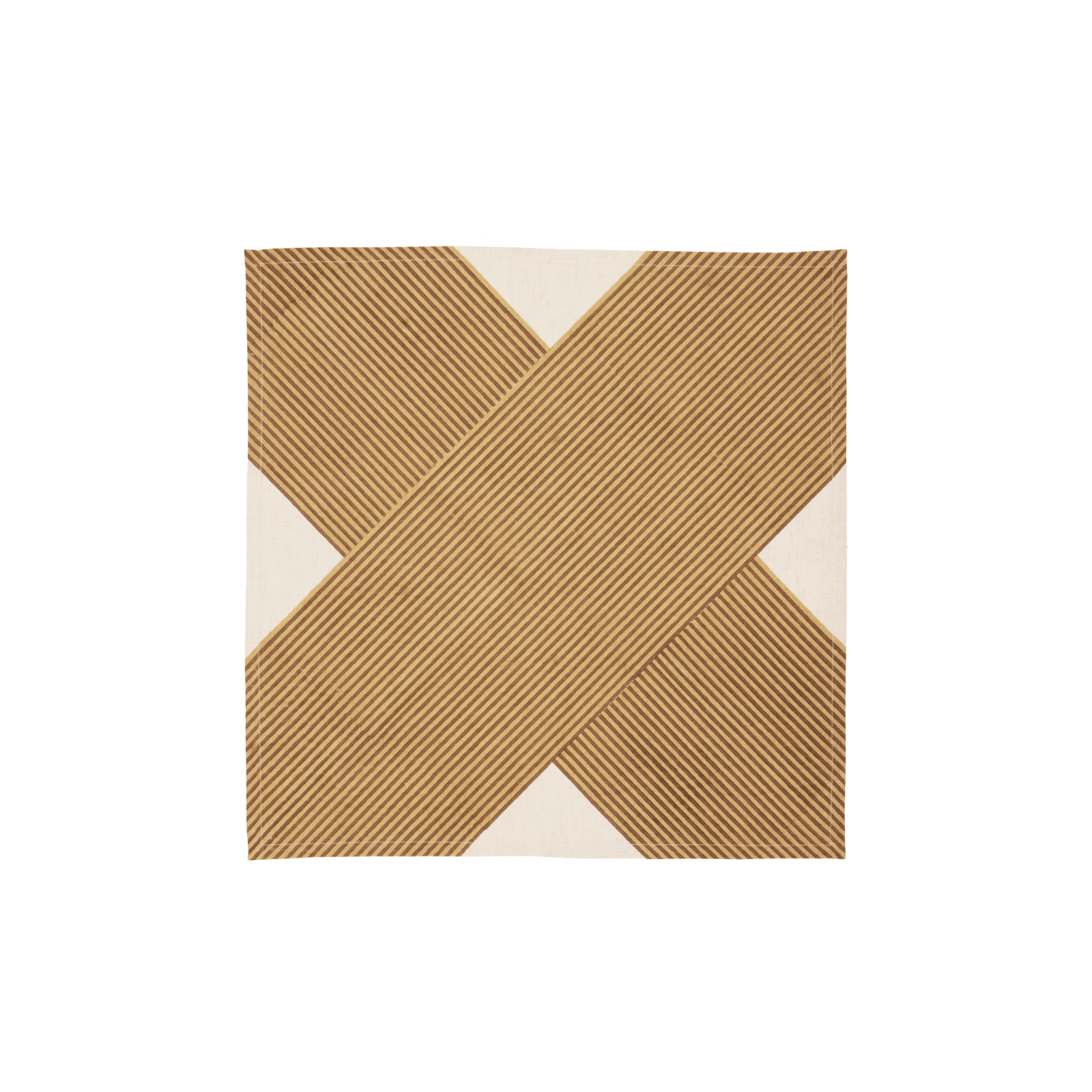 Block Shop · Nutmeg Crosshatch Napkin | socius design in Rochester, MN