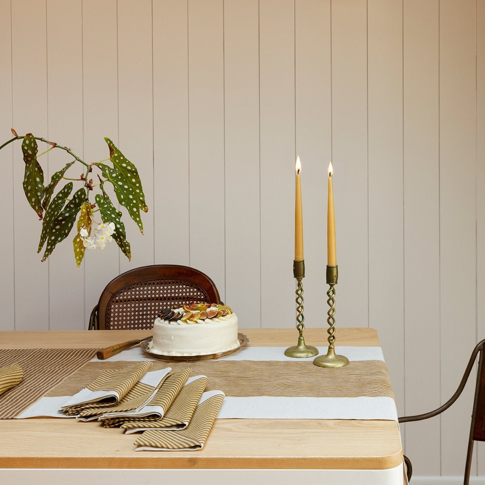 Block Shop · Nutmeg Crosshatch Napkin | socius design in Rochester, MN