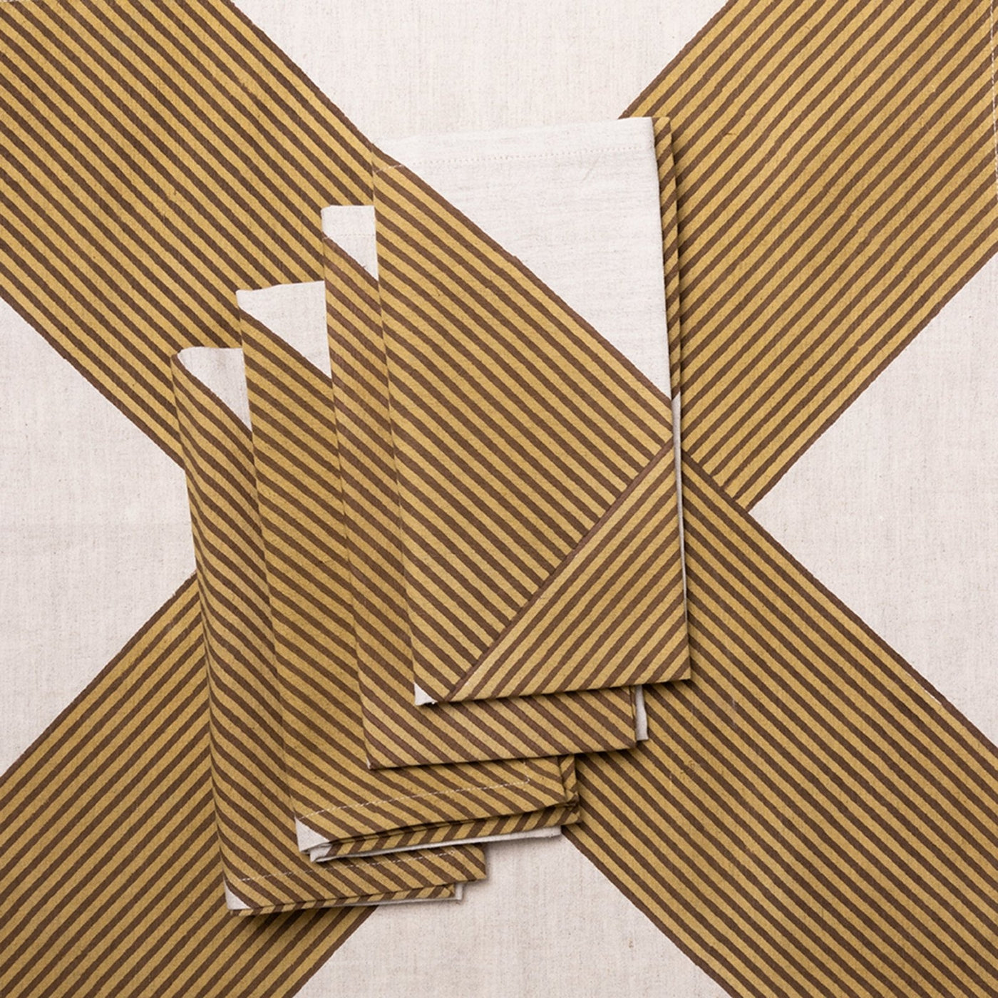 Block Shop · Nutmeg Crosshatch Napkin | socius design in Rochester, MN