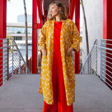 Block Shop · Ochre California Poppies Robe | socius design in Rochester, MN