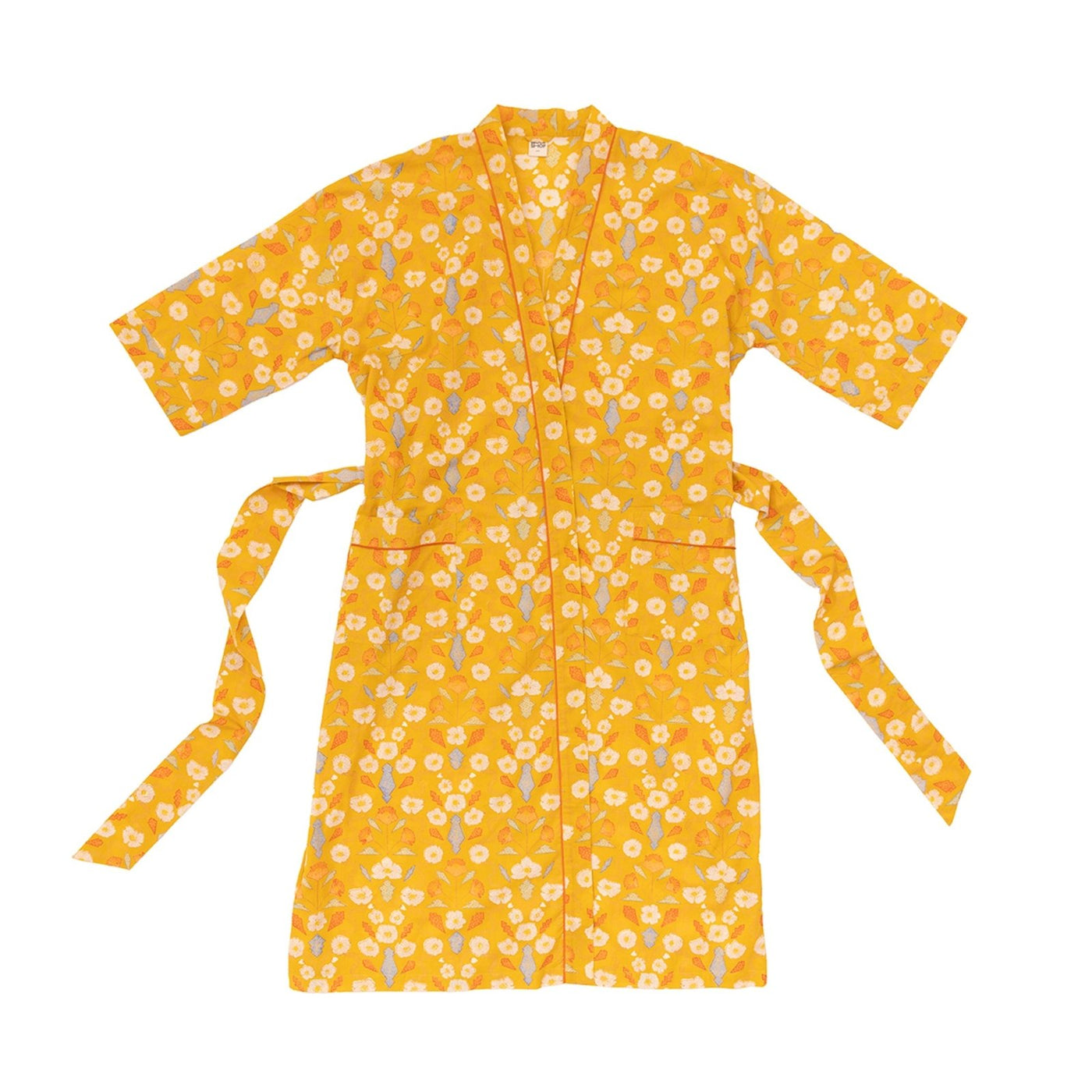 Block Shop · Ochre California Poppies Robe | socius design in Rochester, MN