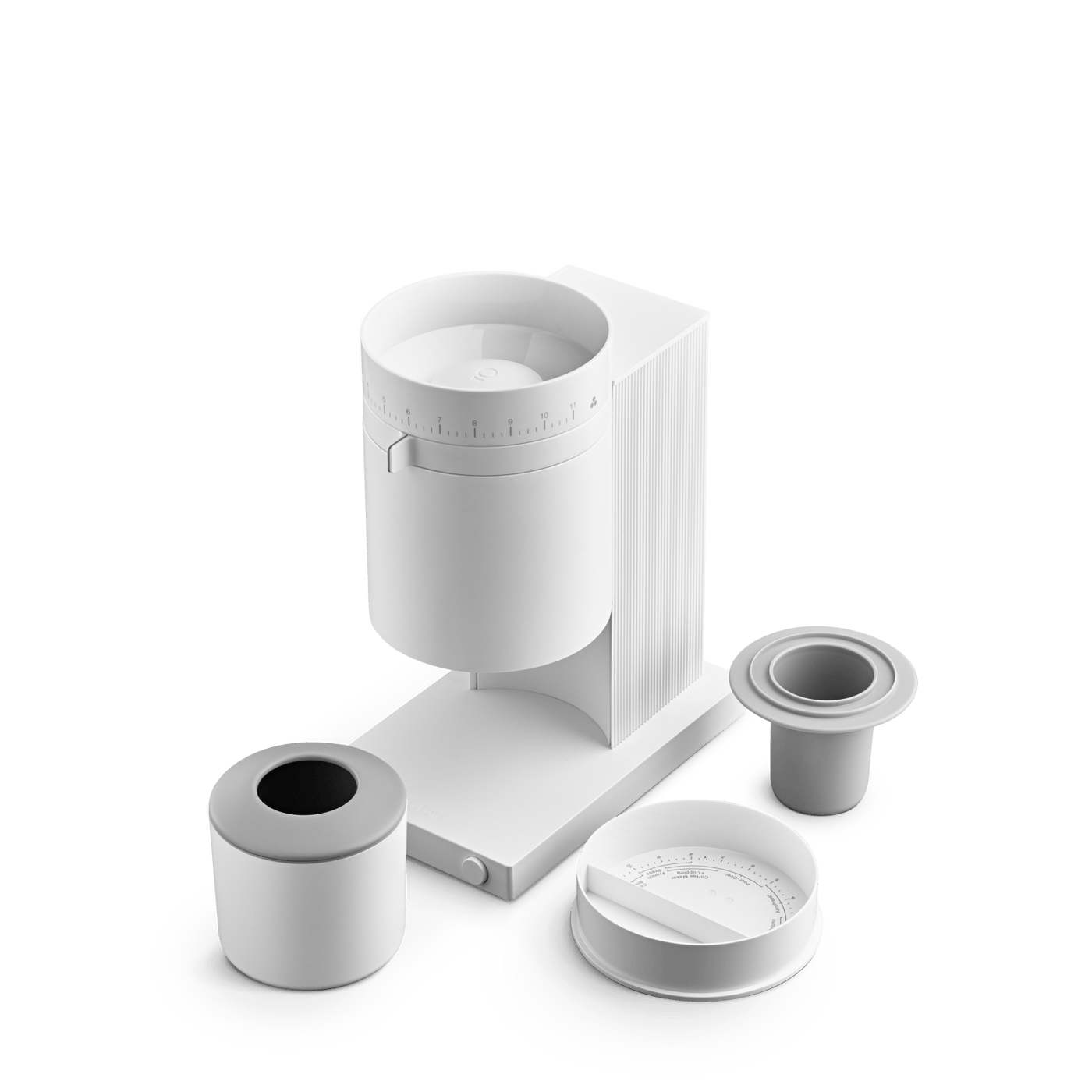 FELLOW · Opus Conical Burr Grinder · Matte White | socius design in Rochester, MN