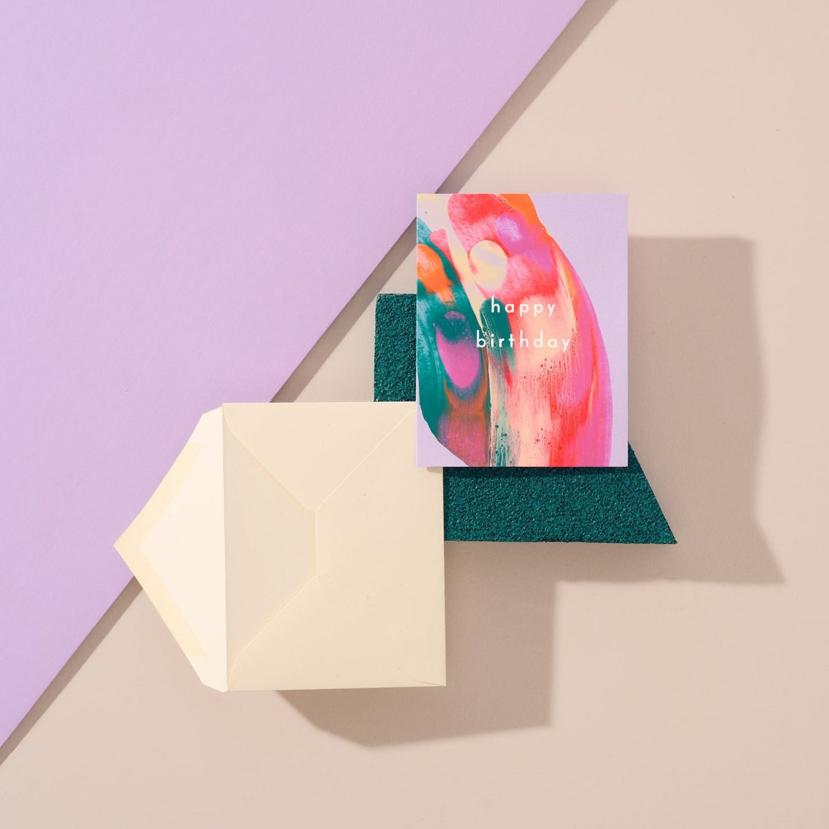 Moglea · Orchid Birthday · Hand-Painted Card | socius design in Rochester, MN