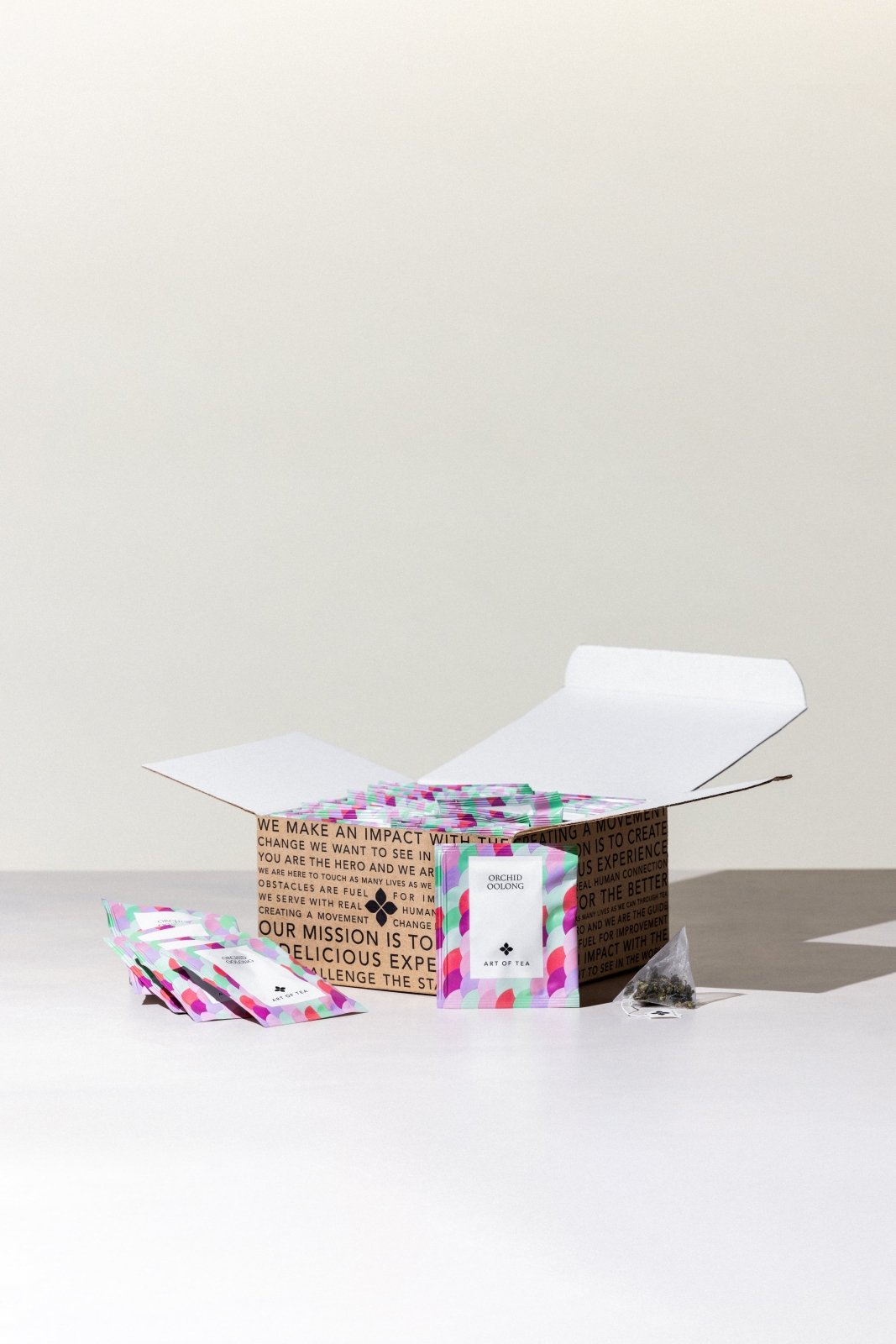 Art of Tea · Orchid Oolong Tea Eco Teabag Sachets | socius design in Rochester, MN
