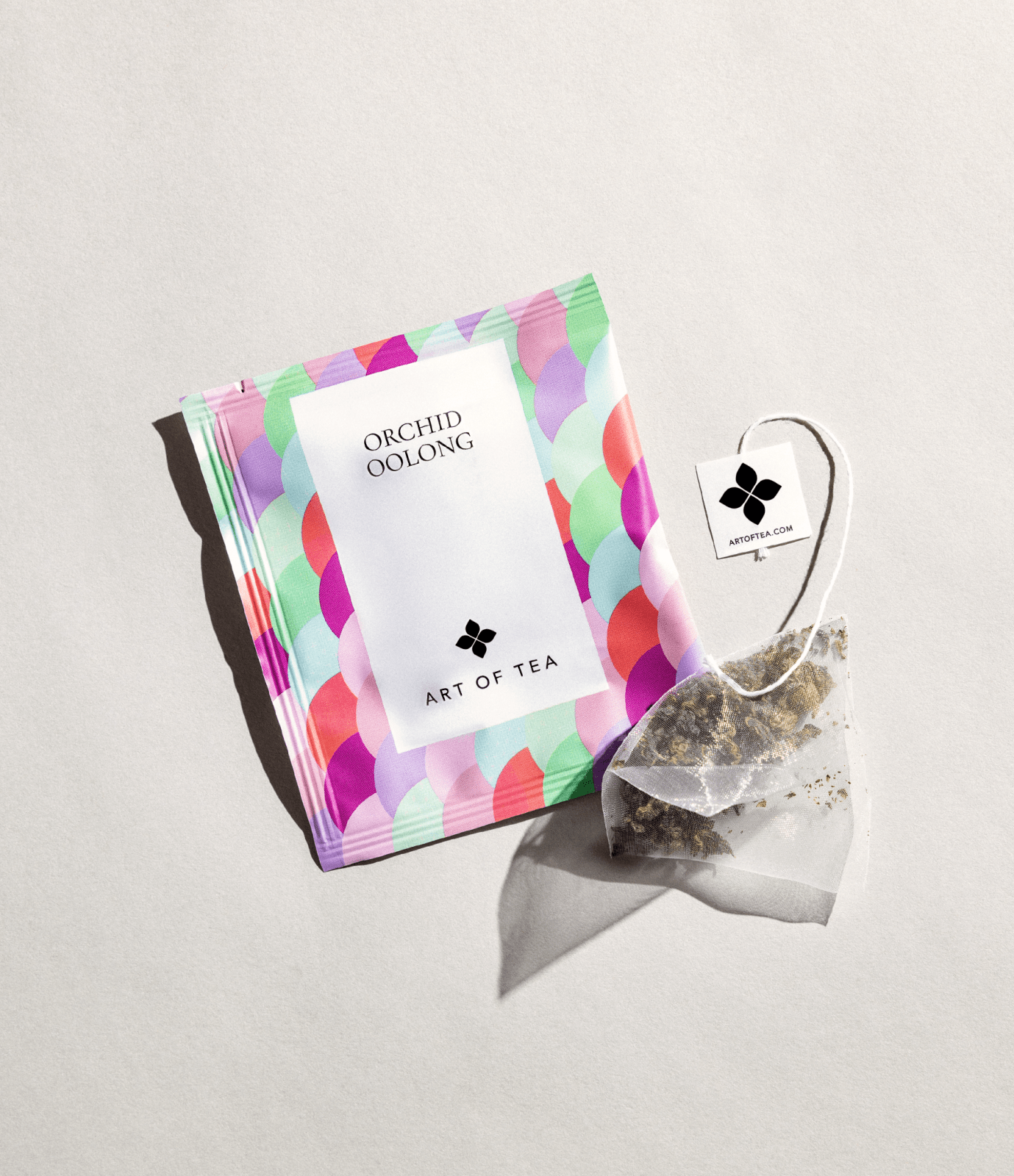Orchid Oolong Tea Eco Teabag Sachets | socius design