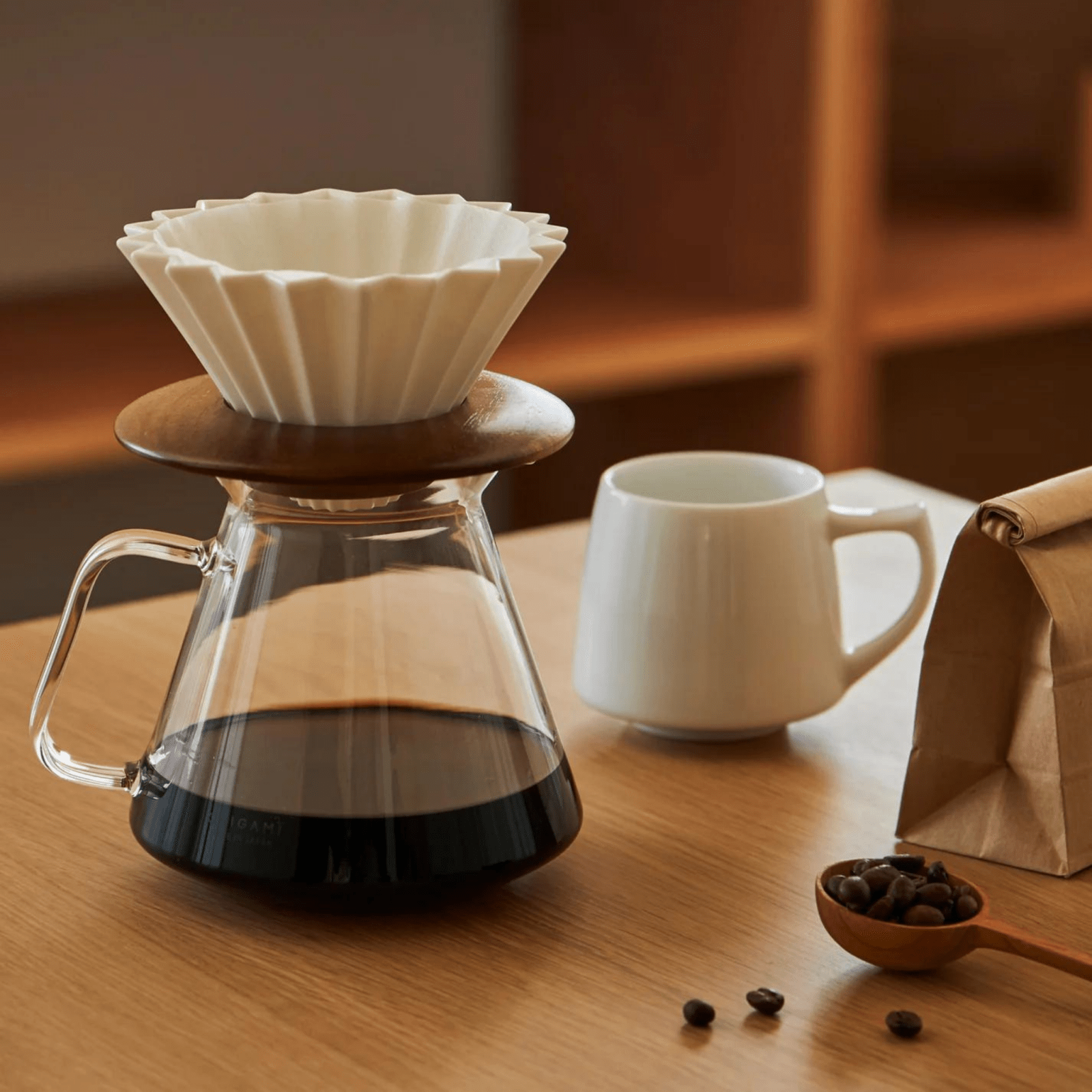 Hario · ORIGAMI x HARIO Glass Coffee Server | socius design in Rochester, MN
