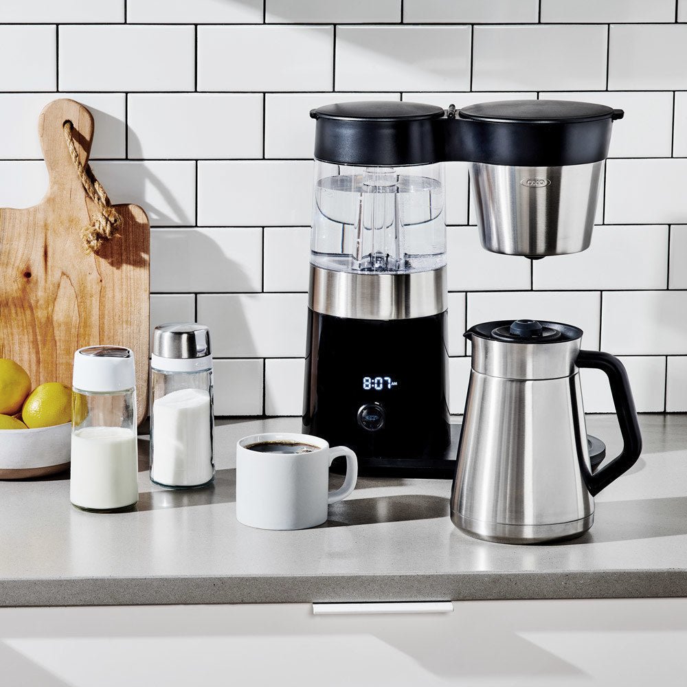Espresso Parts · OXO Barista Brain 9-Cup Coffee Maker - Black/Silver | socius design in Rochester, MN