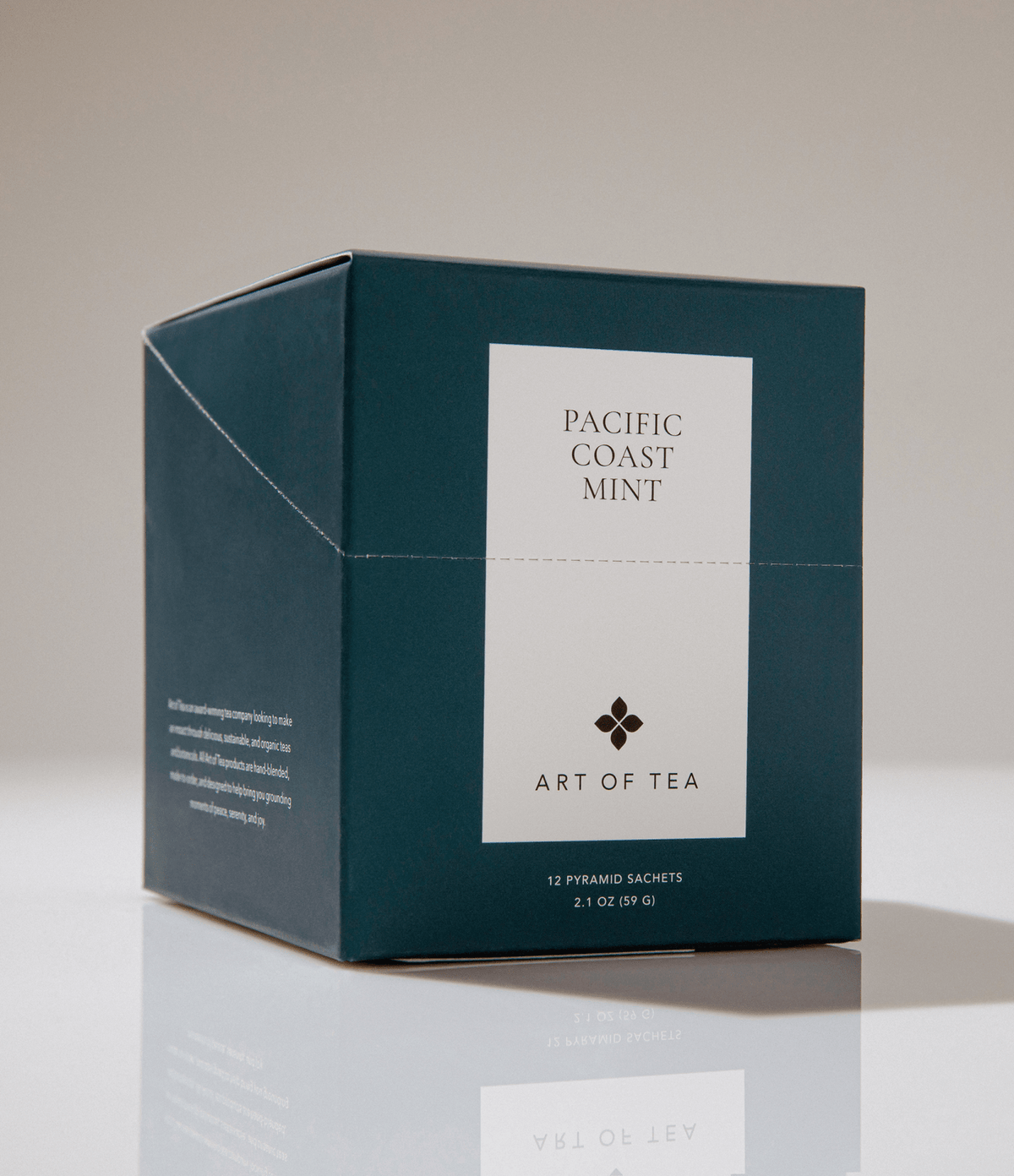Art of Tea · Pacific Coast Mint Eco Teabag Sachets | socius design in Rochester, MN