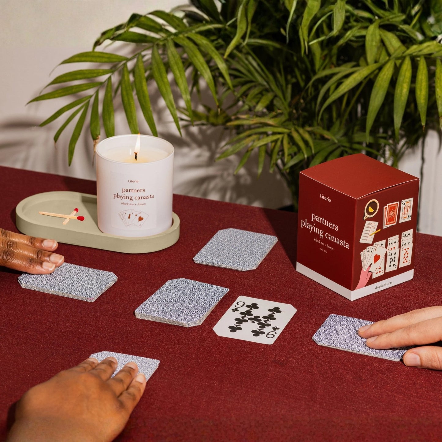 Literie Candles · Partners Playing Canasta | socius design in Rochester, MN