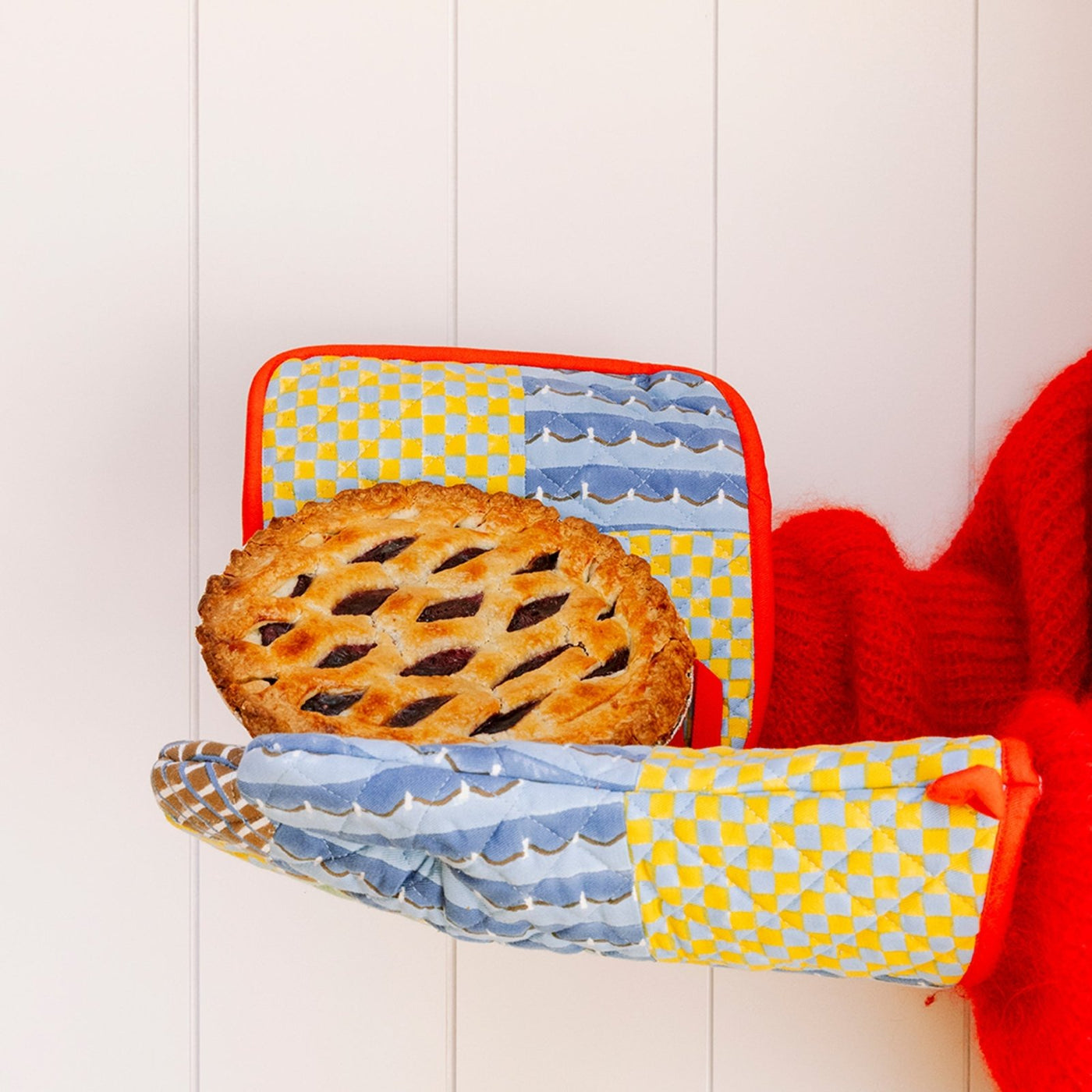Block Shop · Patchwork Pot Holder | socius design in Rochester, MN