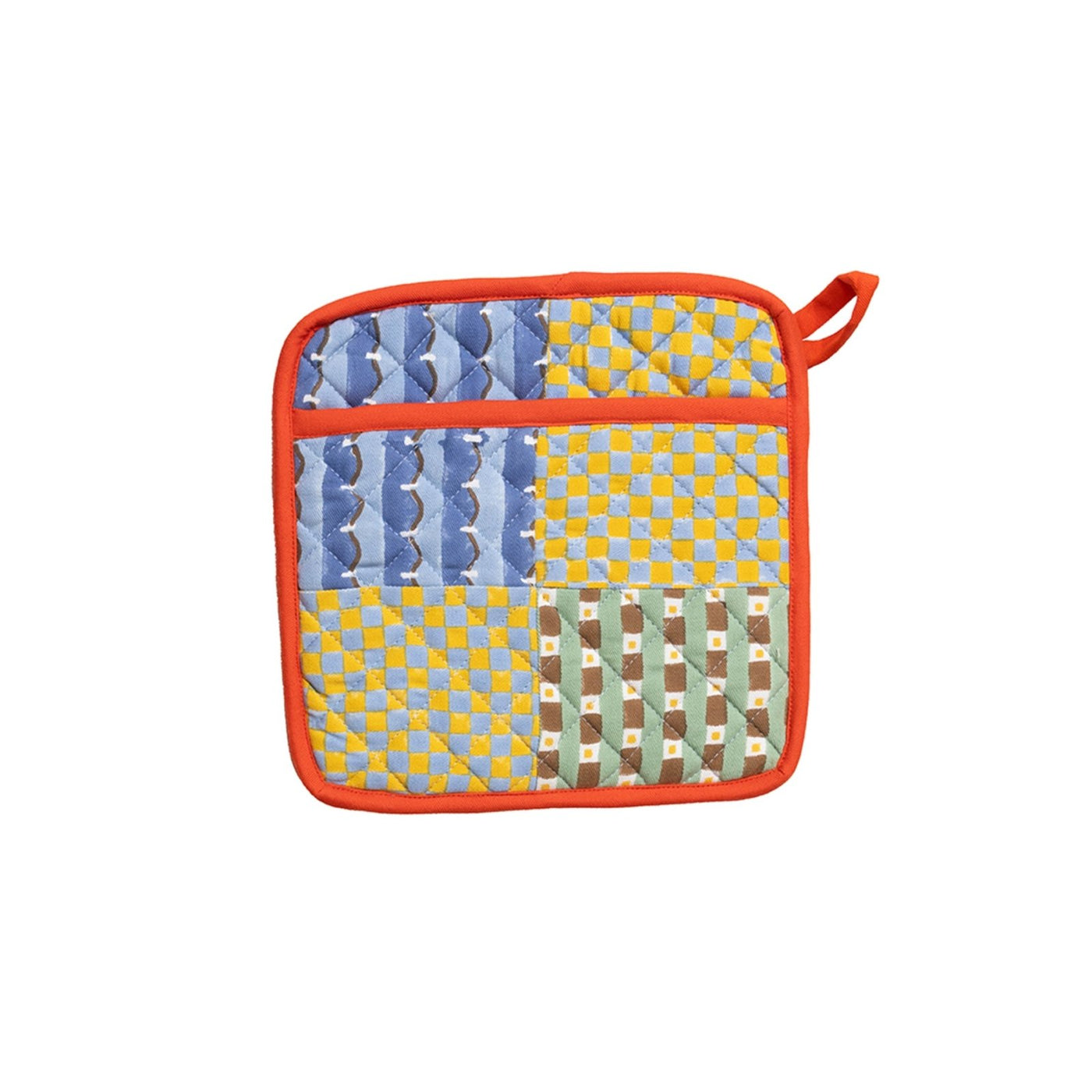 Block Shop · Patchwork Pot Holder | socius design in Rochester, MN