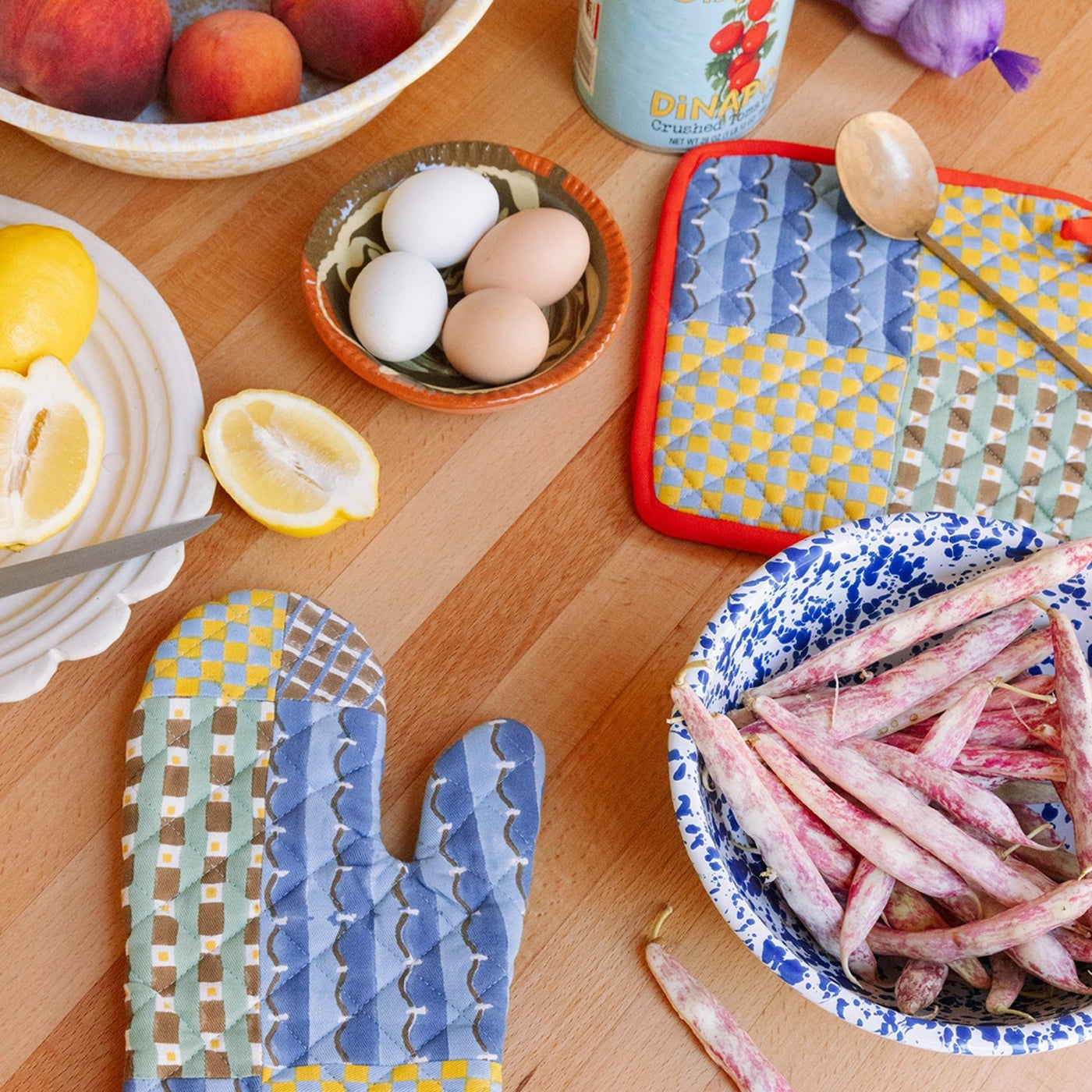 Block Shop · Patchwork Pot Holder | socius design in Rochester, MN