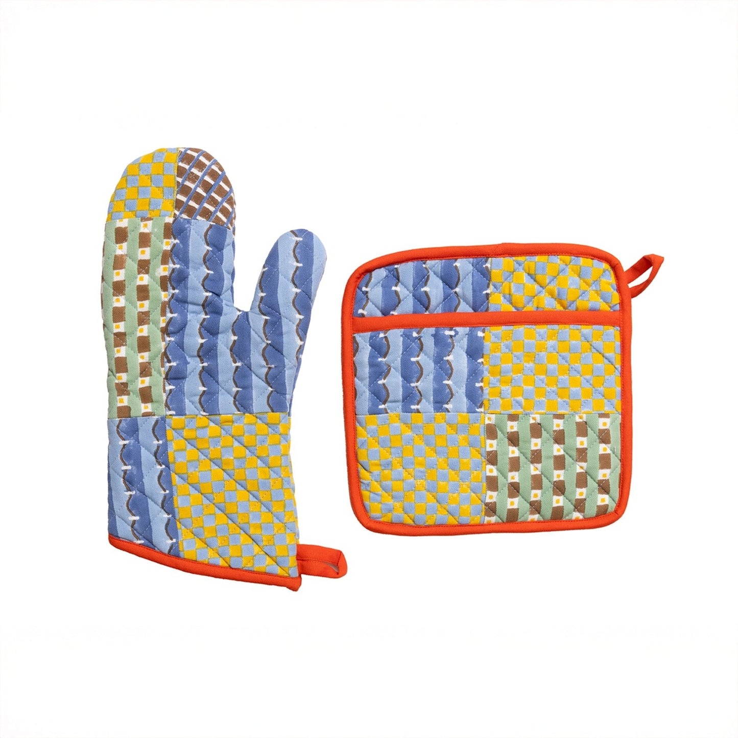 Block Shop · Patchwork Pot Holder | socius design in Rochester, MN