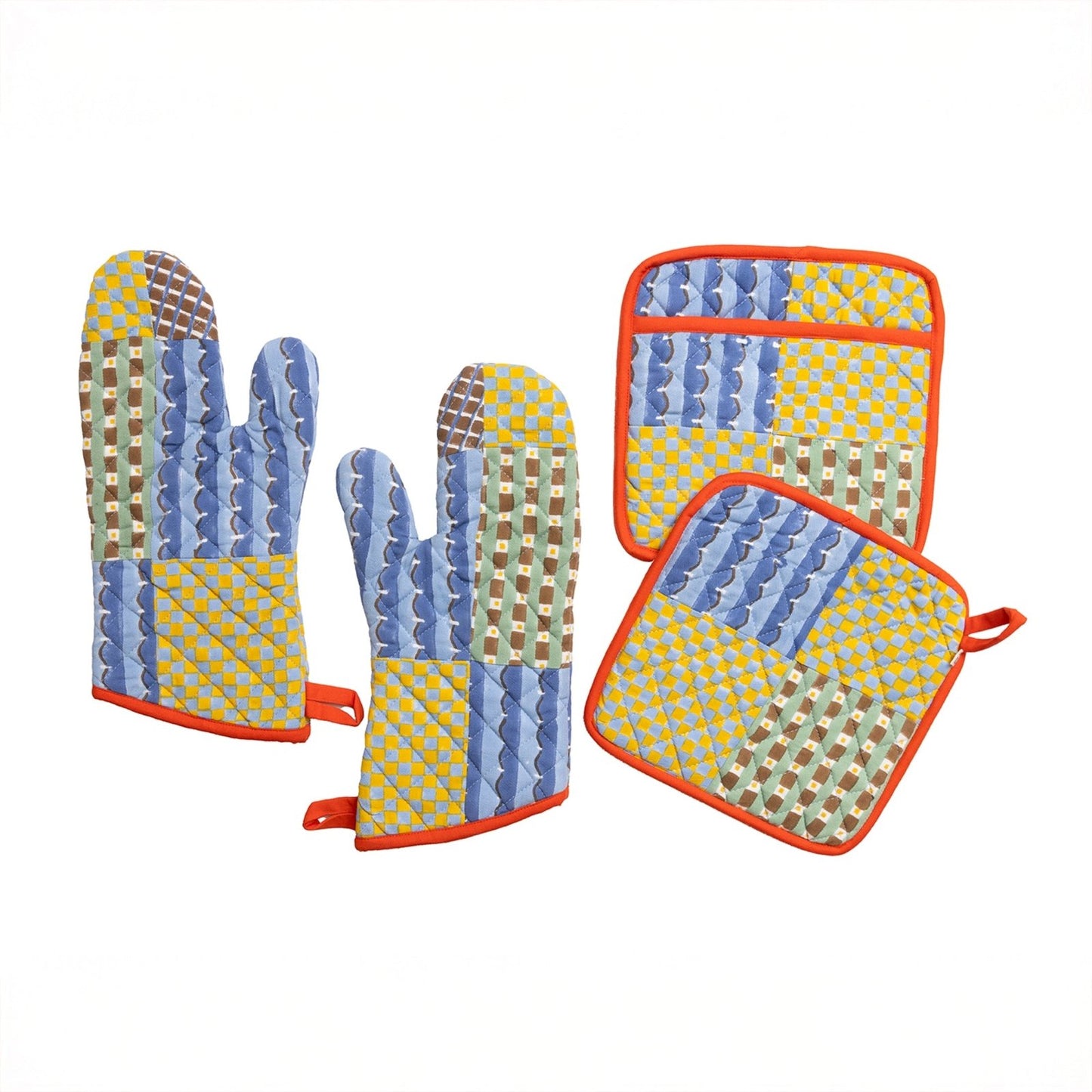 Block Shop · Patchwork Pot Holder | socius design in Rochester, MN