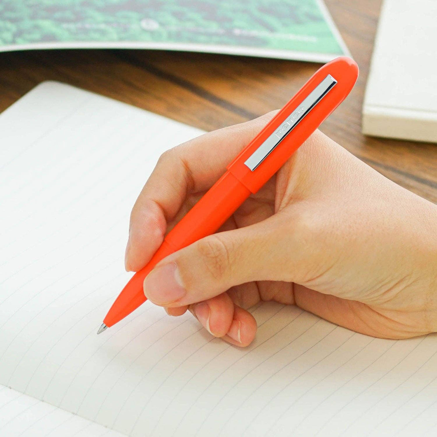 Hightide USA · Penco Perfection Ballpoint Pen - Light | socius design in Rochester, MN (Orange)