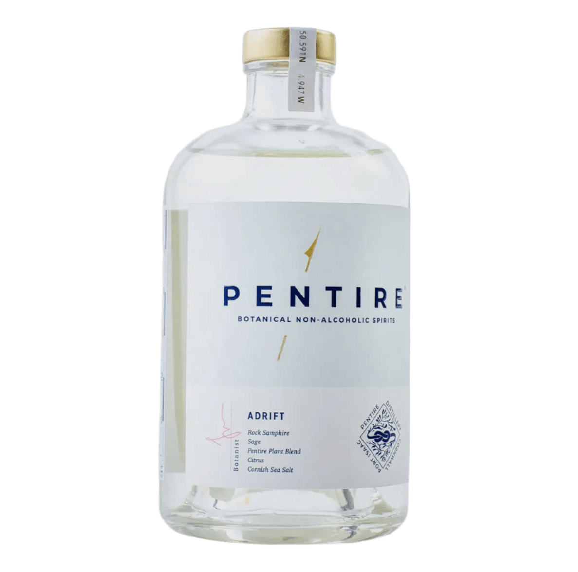 Pentire Drinks Inc. · Pentire Adrift 70cl · Non - Alcoholic Aperitif | socius design in Rochester, MN