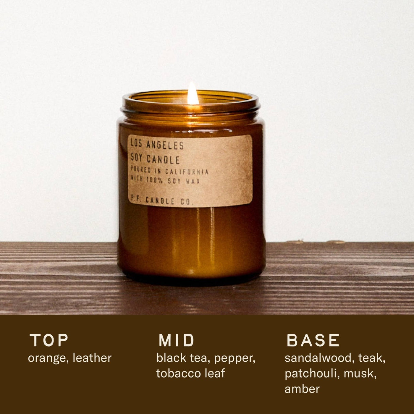 P.F. Candle Co. · P.F. Candle Co. - Los Angeles - 7.2 oz Standard Soy Candle | socius design in Rochester, MN