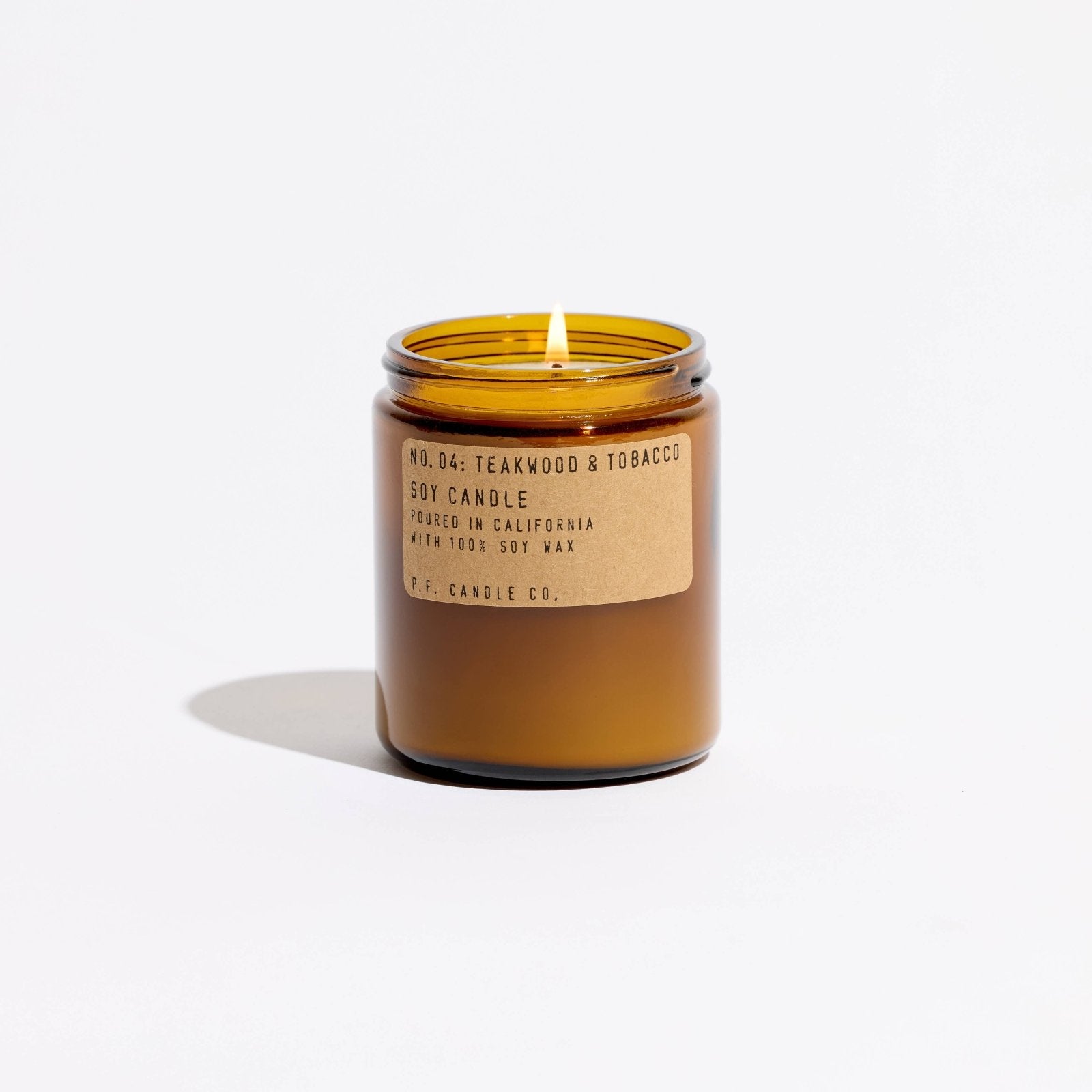 P.F. Candle Co. · P.F. Candle Co. - Teakwood & Tobacco - 7.2 oz Standard Soy Candle | socius design in Rochester, MN